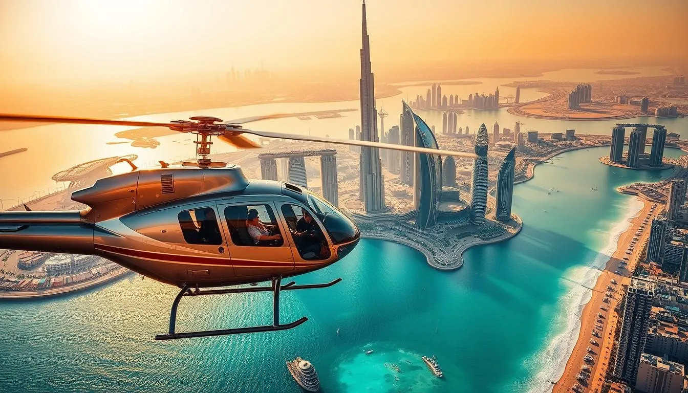 Helicopter Charter Dubai: Exclusive Aerial Tours for Stunning City and Coast Views