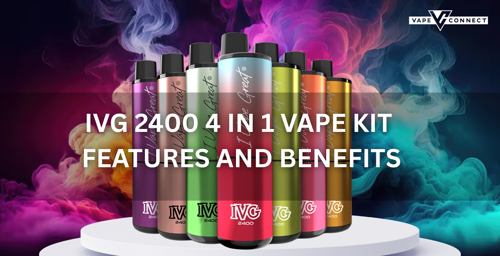 IVG 2400 Vape Features and Benefits