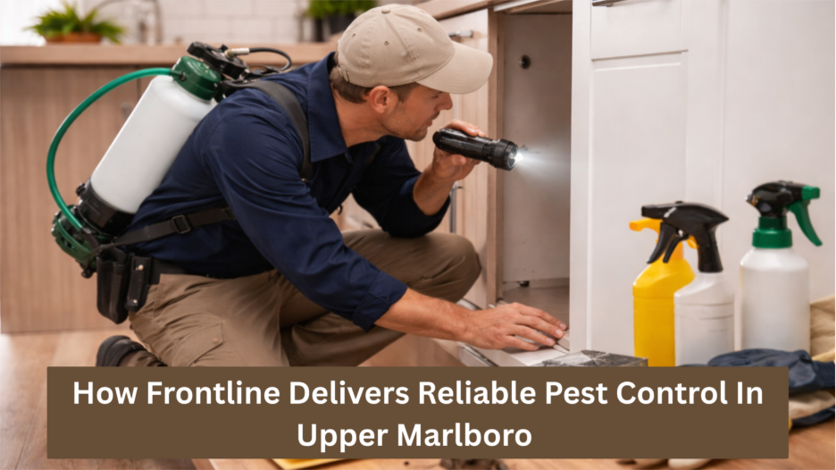 How Frontline Delivers Reliable Pest Control In Upper Marlboro