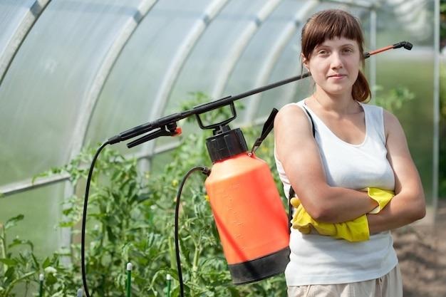 female gardener