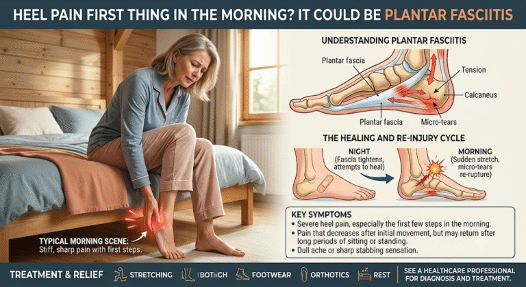 Heel Pain First Thing in the Morning? It Could Be Plantar Fasciitis