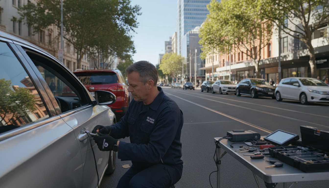 Car Locksmith Melbourne Services by Ostan Locksmiths
